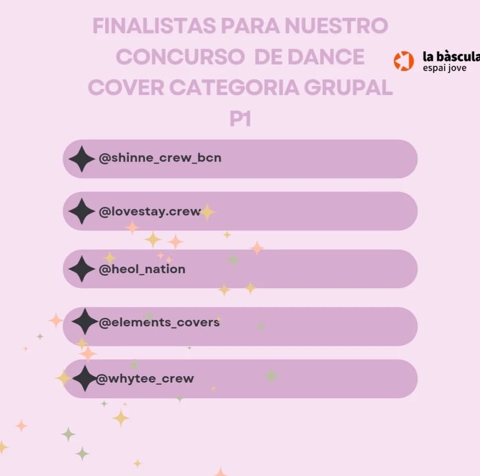 admisiones para baile grupal 1