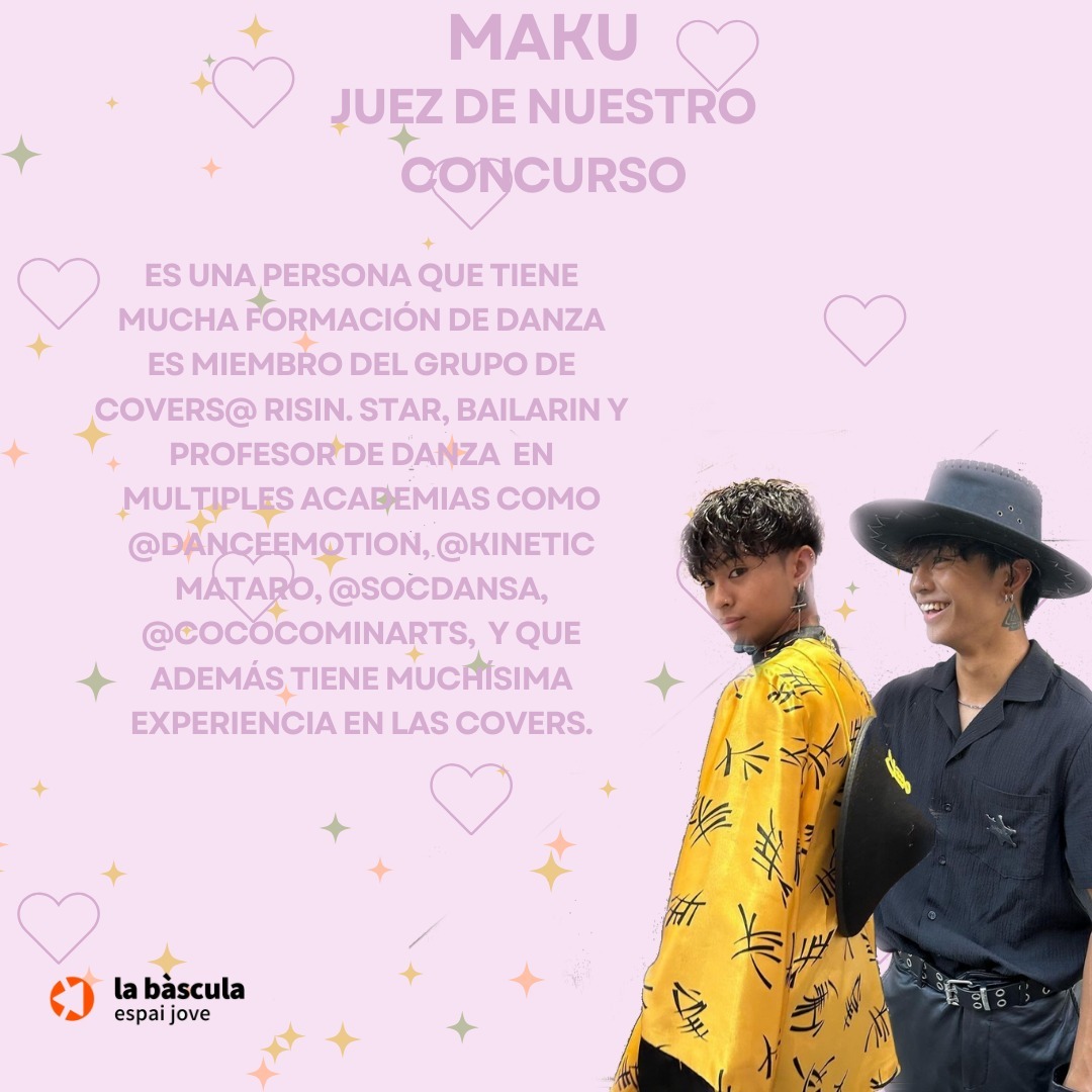 juez Maku en el concurso de baile